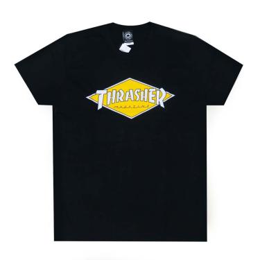 Imagem de Camiseta Thrasher Magazine Diamond Logo - Preto-Masculino