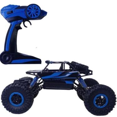 Imagem de Carrinho de Controle Remoto Recarregavel Rock Cor:Azul - Elite