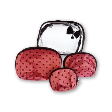 Imagem de Kit de Necessaire Transparente Conjunto com 4 Peças SORTIDA - Elite