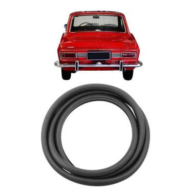 Imagem de Borracha Vigia Vidro Traseiro S/ Friso Corcel 1 2p 1969 A 77 - Superce