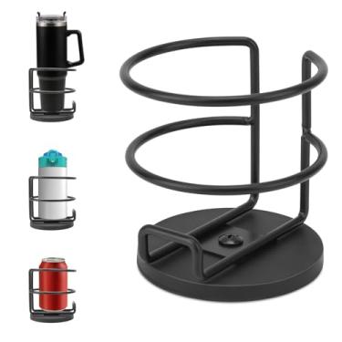 Imagem de Suporte magnético para copos, suporte magnético resistente para bebidas, suporte de garrafa magnético para geladeira, esteira, caminhão, trator, empilhadeira, barco, ônibus, carro