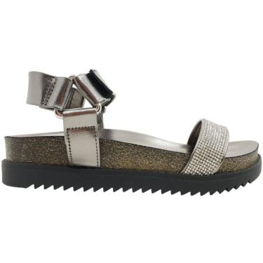 Imagem de Sandália Feminina Papete Casual Dia a Dia Passeio Trabalho Flatform Ultra Conforto Moleca 5500.106