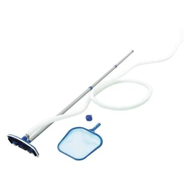 Imagem de Kit Limpeza Manutenção Mor Para Piscina Peneira Aspirador