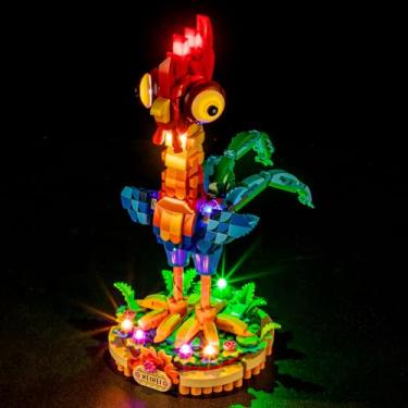 Imagem de GEAMENT LED Light Kit Compatible with Lego Disney Heihei Building Blocks Model - Lighting Set for 43272 (Model Set Not Included)