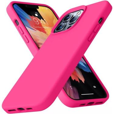 Imagem de Capa Capinha Tpu Silicone Fosca Para iPhone 15 Normal 6.1 - Danet, Ros