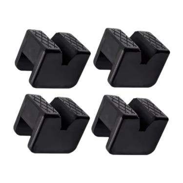 Imagem de NITAGO 4 Peças de Almofadas de Suporte de Macaco Adaptador de Elevação para Suporte de Eixo de Manutenção de Carro