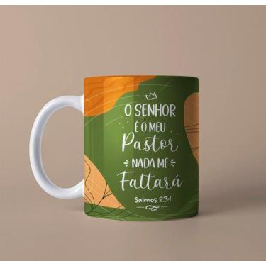 Imagem de Canecas Porcelana Versículos Gospel Cristã Pastora Pastor Aniversário 