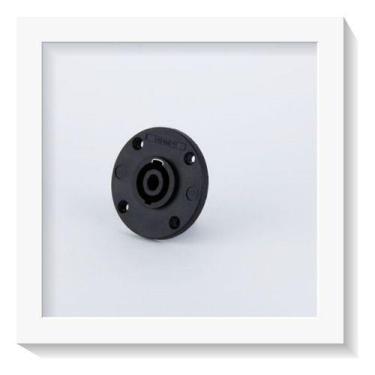 Imagem de Plugue Speakon Femea Painel 4 Pol Conector Banhado Hs4mpr Hjh