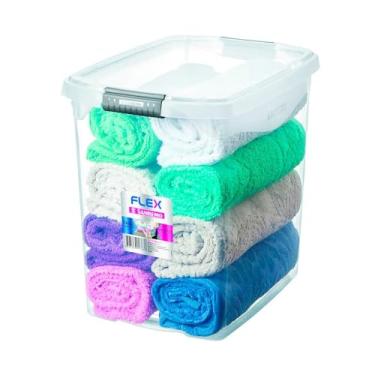 Imagem de Sanremo - Caixa Organizadora Plástica de 36 Litros, Linha Flex
