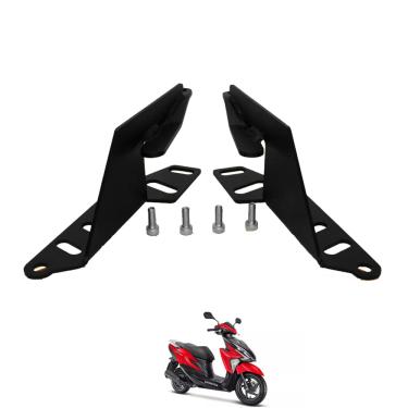 Imagem de Bagageiro Churrasqueira Suporte De Baú Elite 125 Hot Bikers