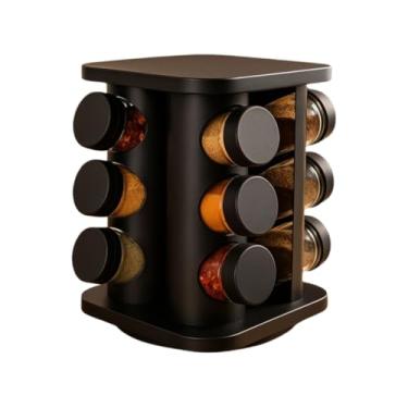 Imagem de Porta Temperos 12/6 Potes Giratório Profissional Tampa Dosadora Condimentos(12 Potes)