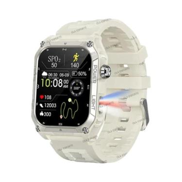 Imagem de Relógio Inteligente Militar Masculino Com GPS De Dupla Banda, À Prova 