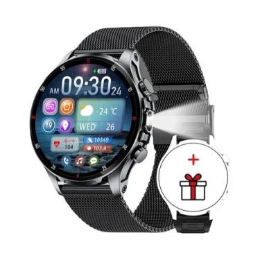 Imagem de Relógio Inteligente Masculino Para Atividades Ao Ar Livre Com Tela HD 