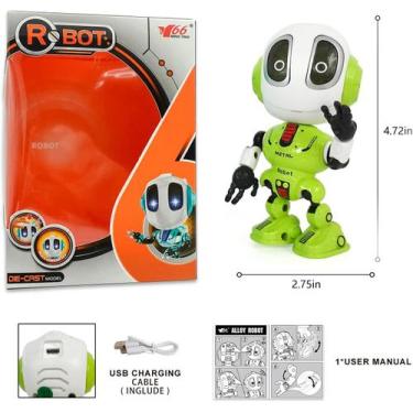 Imagem de Robô Falante para Crianças - Novos Brinquedos Inteligentes para Bo de 