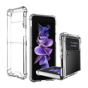 Imagem de Capa de plástico rígido transparente Samsung Z Flip 4 - Lightbek Offic