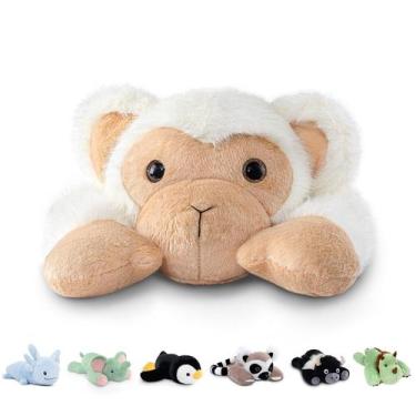 Imagem de Brinquedo macio Monkey Weighted Plush Niuniu Daddy 20" e 1,5 kg