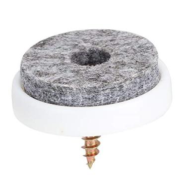 Imagem de ZJchao Protetores de Piso de Perna de Cadeira de Feltro, 50 Peças Almofadas de Móveis Antiderrapantes Protetores de Piso de Perna de Mesa Redondos Resistentes para de de Cadeira de sofá de Mesa (28mm)