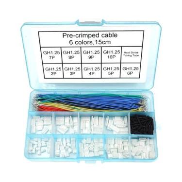 Imagem de Kit De Conectores XH De 2,54mm Com Cabo Pré-Crimpado, Conectores De 2-