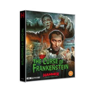 Imagem de The Curse of Frankenstein 4K UHD+Blu Ray [Blu-ray] [Region A & B & C]