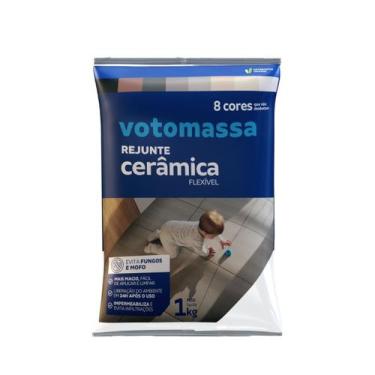 Imagem de Rejunte Flexível Cerâmica - 1 kg - Branco - Votoran - Votorantim