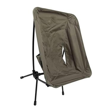 Imagem de aqxreight Cadeira Moon Dobrável Leve Em Liga de Alumínio e Tecido Oxford Cadeira de Acampamento Com Encosto Baixo para Pesca Ao Ar Livre na Praia Preto é Fácil de Usar Em Tecido Rasgo da Lua O (Verde)