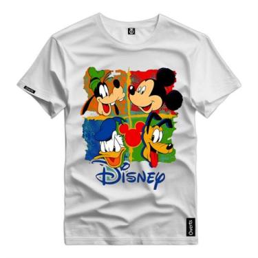 Imagem de Camisa Masculina Personalizado Mickey Pateta e Pato Donald Personagens