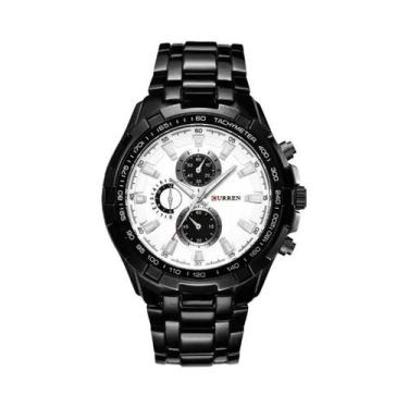 Imagem de Relógio Masculino À Prova D'Água Esportivo Militar Quartz CURREN 8023 
