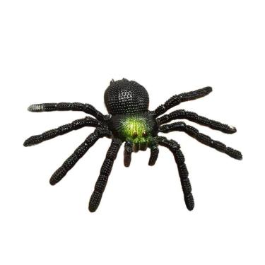 Imagem de Aranha Tarântula Preta E Verde De Borracha