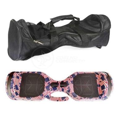 Imagem de Infantil Skate Elétrico Adesivado America Led USA