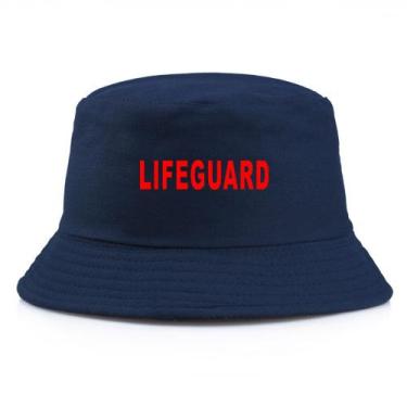 Imagem de Chapéu de pescador de praia unissex Bucket Hat Lifeguards Anime - yiwe