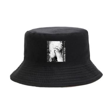 Imagem de Chapéu de pesca de praia unissex Bucket Hat Jigokurakus Anime - yiweis