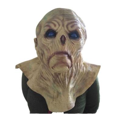 Imagem de Máscara de látex com alienígena de olhos azuis para fantasia de carnav