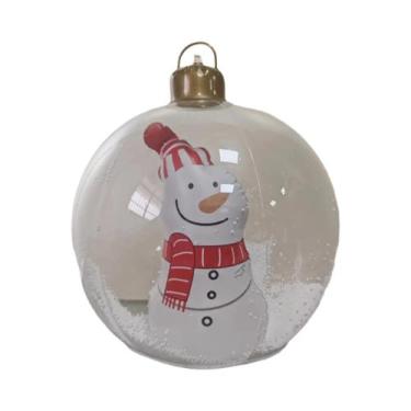 Imagem de Bola Inflável Gigante De Natal De 60cm Para Decoração De Jardim, Balão