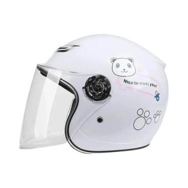 Imagem de Capacete De Segurança Infantil Com Padrão De Desenho Animado Para Quat