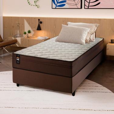 Imagem de Cama Box Espuma Atlanta Solteiro 88x188 Marrom King House