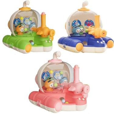 Imagem de Brinquedo Acerte o Alvo Lançador Submarino Bolas Coloridas Musica e Lu