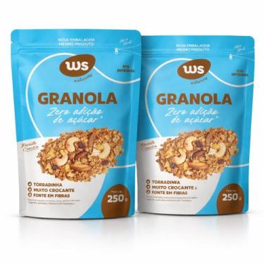 Imagem de Kit 2 Granoa Zero Adição de Açucar WS NATURAIS 250g