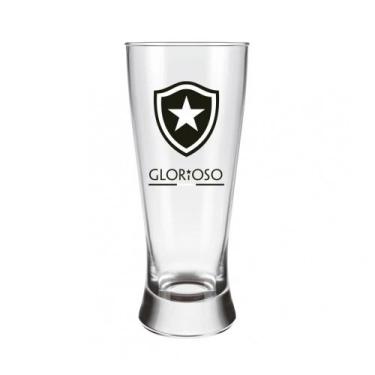 Imagem de Copo Botafogo Tulipa 300ml Taça Americano Cerveja Chopp Vidro Futebol 