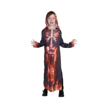 Imagem de Fantasia De Vampiro Para Crianças Para O Halloween, Traje Assustador P