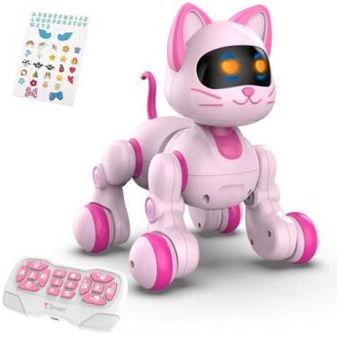Imagem de Brinquedo Robótico Interativo Programável STEMTRON - Para Gatos e Cães