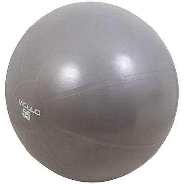Imagem de Bola Suíça para Pilates e Yoga Gym Ball com Bomba 55cm Vollo