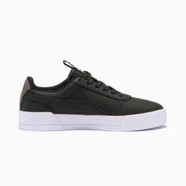 Imagem de Tênis Puma Carina Bold Feminino - Preto/branco, Preto, Branco, 34