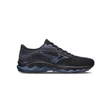 Imagem de Tênis de Corrida Masculino Wave Way 4 Mizuno 020486, Preto, 41