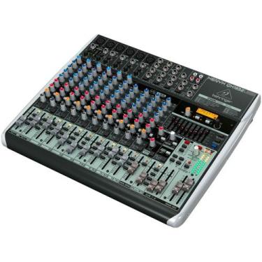 Imagem de (6 XLR + 12 P10) c/ USB / Efeito / Phantom / 3 Auxiliares - Xenyx QX 1