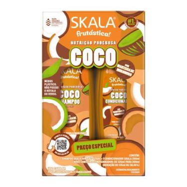 Imagem de Shampoo 325ml e Condicionador 200ml Skala Frutástica Coco Nutrição Pod
