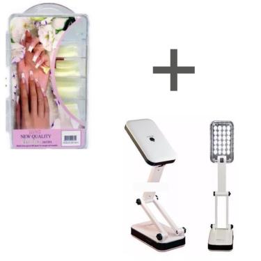 Imagem de Kit Luminaria Manicure + Tips Sorriso Unhas