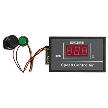 Imagem de Tingpai Display PWM DC motor governador 6V12V24V48V controlador de controle de velocidade stepless display shell TE1256