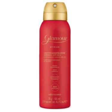 Imagem de O Boticário Desodorante Antitranspirante Aerossol Glamour Myriad 75g Floriental Gourmand Feminino