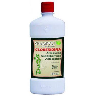 Imagem de Shampoo Clorexidina Caes Gatos Condicionador 2 Em 1 - 500ml - Dugs
