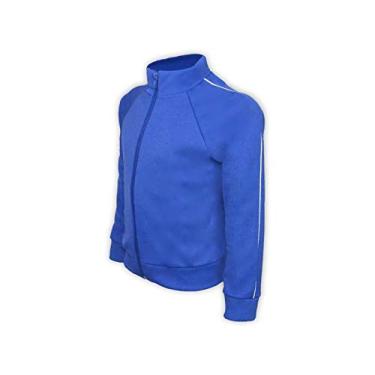 Imagem de Blusa Helanca Infantil Azul Royal Tamanho 04